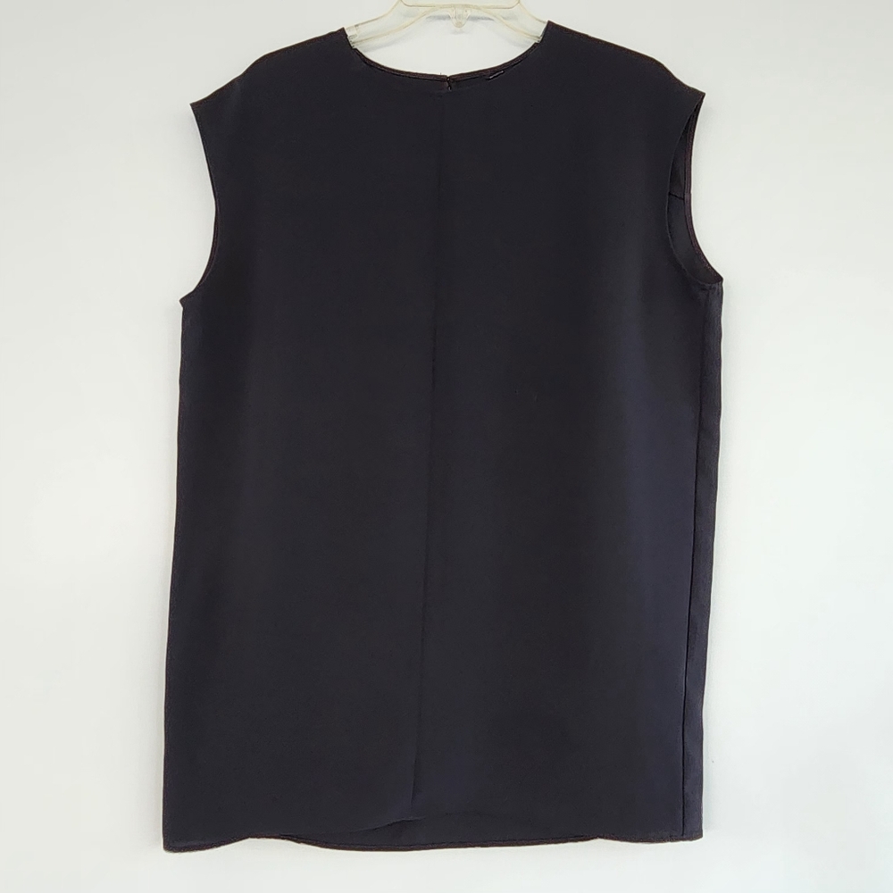 Sleeveless Black Top